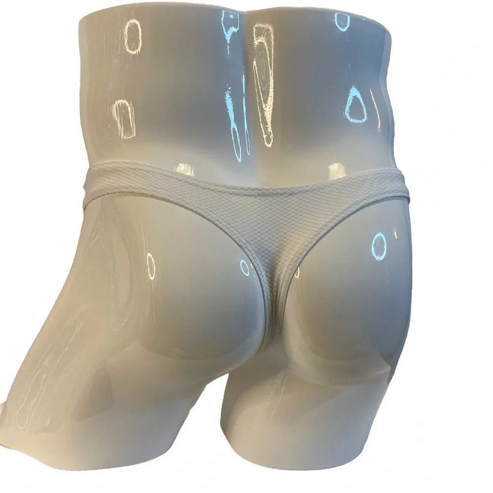 Thong G-String White Medium Sexy Underwear Mens New in Packaging